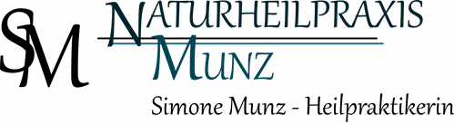 logo mit den buchstaben sm fuer naturheilpraxis munz inhaberin simone munz heilpraktikerin